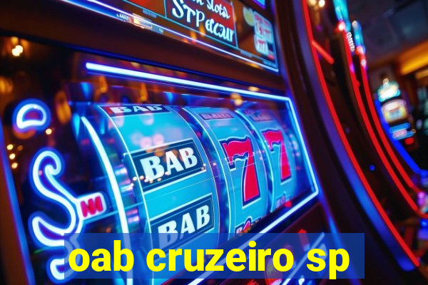 oab cruzeiro sp